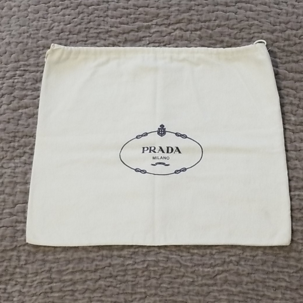 Authentic Prada dust bag